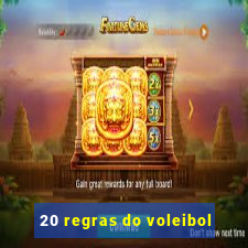 20 regras do voleibol